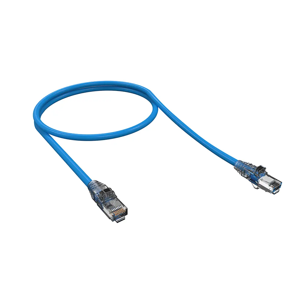 Infraestrutura de Rede Lógica - 02 Foto de um cabo de rede